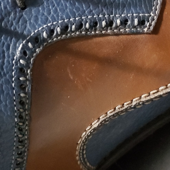 Mezlan Two Tone Wingtip Oxford - Picture 8 of 8